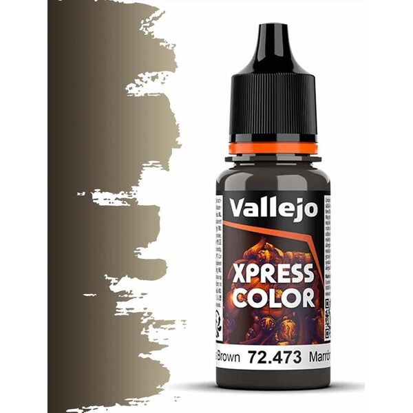 Vallejo Vallejo: 72.473 - Xpress Color - Battledress Brown (18 ml)
