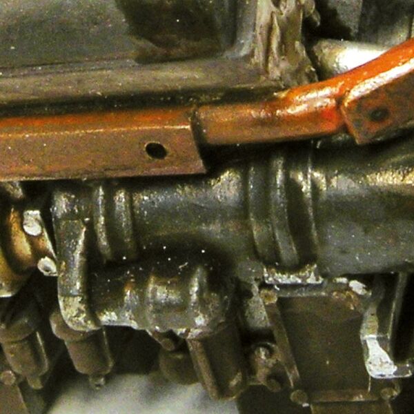 Vallejo Vallejo: 73.818 - Weathering FX - Engine - Brown Engine Soot (40 ml)