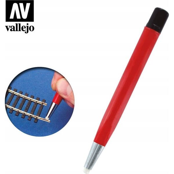 Vallejo Vallejo: T15001 - Tools - Glass Fiber Brush (4 mm)