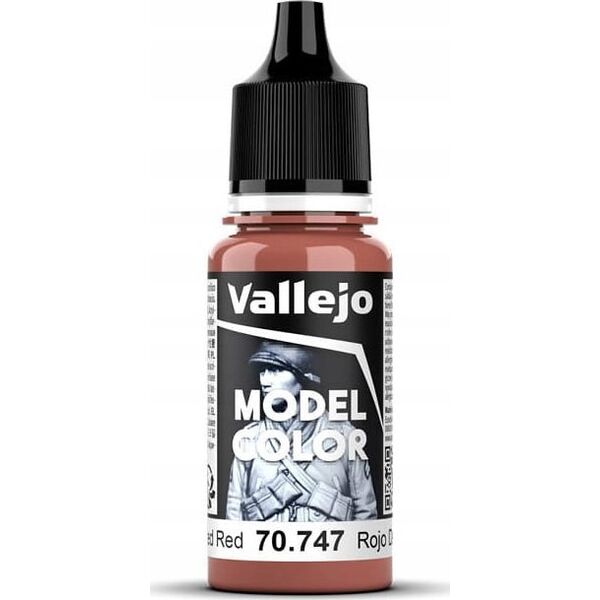 Vallejo Vallejo: 70.747 - Model Color - Faded Red (18 ml)