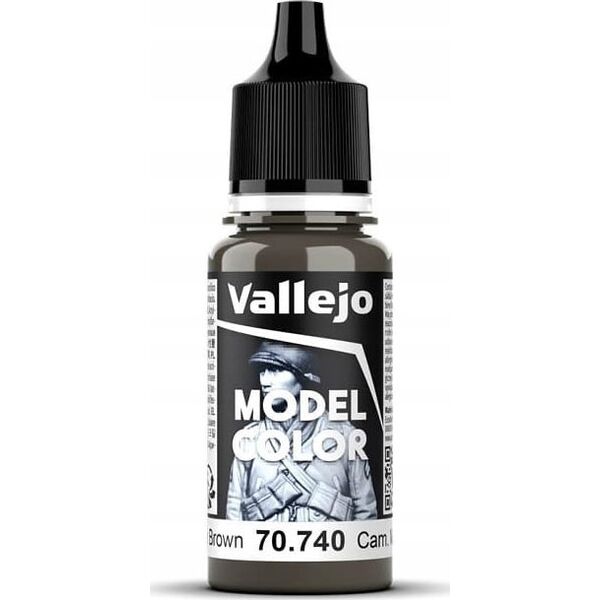 Vallejo Vallejo: 70.740 - Model Color - Camouflage Middle Brown (18 ml)