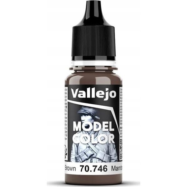 Vallejo Vallejo: 70.746 - Model Color - Chestnut Brown (18 ml)