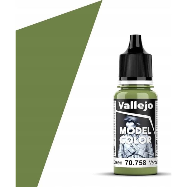 Vallejo Vallejo: 70.758 - Model Color - Bright Green (18 ml)