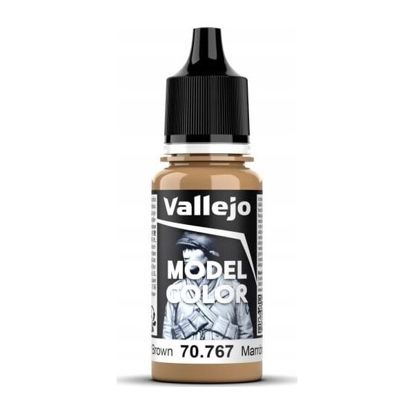 Vallejo Vallejo: 70.767 - Model Color - Desert Brown (18 ml)