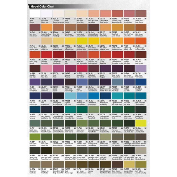 Vallejo Vallejo: 70.765 - Model Color - Desert Tan (18 ml)