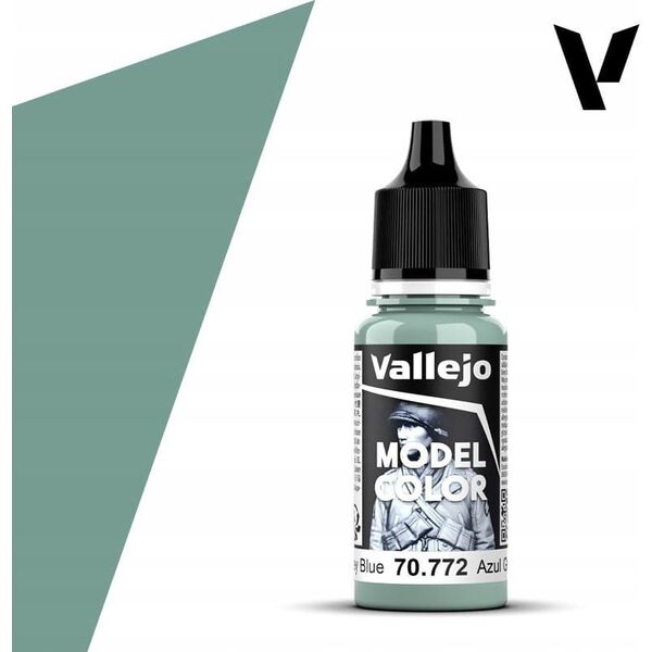 Vallejo Vallejo: 70.772 - Model Color - Medium Grey Blue (18 ml)