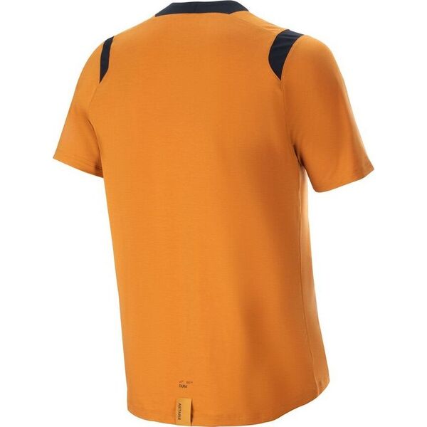 Alpinestars Koszulka krótki rękaw ALPINESTARS A-DURA DRI WOOL SS JERSEY, Dark Gold Rozmiar: L