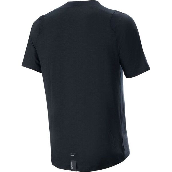 Alpinestars Koszulka krótki rękaw ALPINESTARS A-DURA DRI WOOL SS JERSEY, Black Rozmiar: L