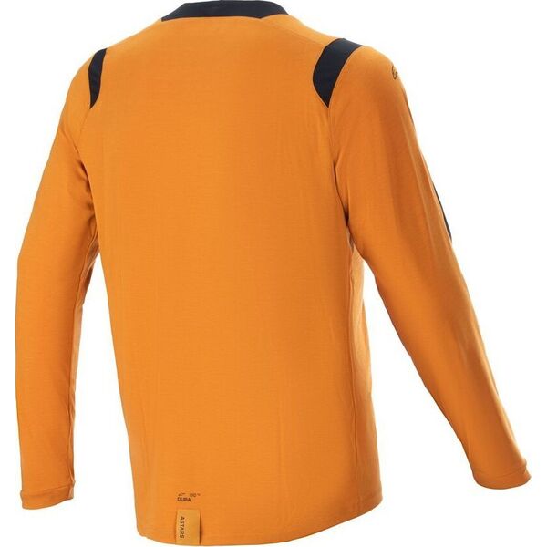 Alpinestars Koszulka długi rękaw ALPINESTARS A-DURA DRI WOOL LS JERSEY, Dark Gold Rozmiar: XL