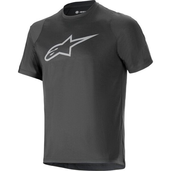 Alpinestars Koszulka krótki rękaw ALPINESTARS A-DURA DRI OSCAR SS JERSEY, Black Reflecitve Rozmiar: L