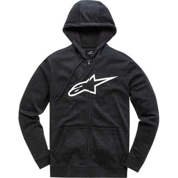Alpinestars Bluza z kapturem ALPINESTARS AGELESS II ZIP HOODIE, Black/White Rozmiar: S