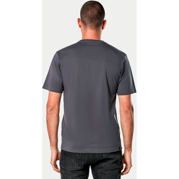 Alpinestars T-shirt ALPINESTARS RIDE 4.0 CSF TEE, Charcoal/Lime/Black Rozmiar: XXL