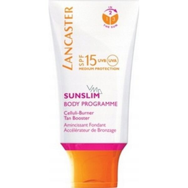 Lancaster Lancaster, Sunslim, Anti-Cellulite, Body Cream, SPF 15, 200 For Women