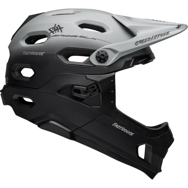 Bell Kask full face BELL SUPER DH Rozmiar kasku: L(58-62 cm), Wybierz kolor: Matte Light Blue Nv
