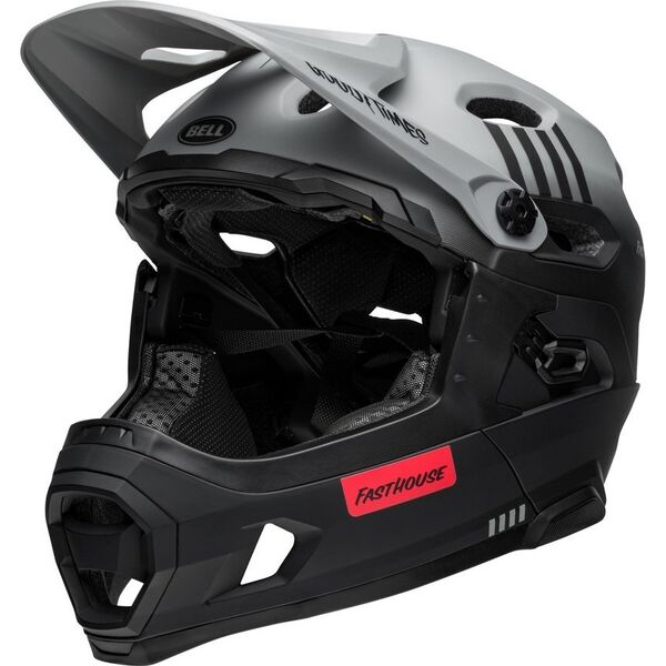 Bell Kask full face BELL SUPER DH Rozmiar kasku: L(58-62 cm), Wybierz kolor: Matte Light Blue Nv