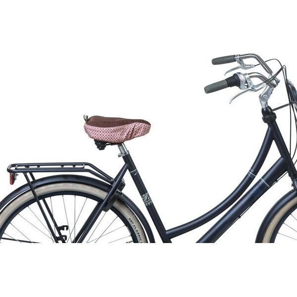 Basil Pokrowiec na siodło BASIL BOHEME SADDLE COVER wododporny, fig red (NEW 2024)