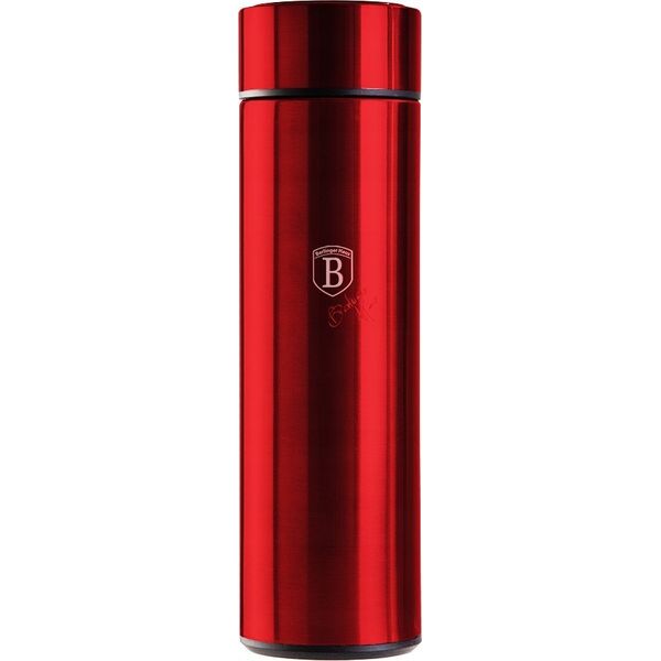 Berlinger Haus INTELIGENTNY TERMOS STALOWY 0.45L Z WSKAŹNIKIEM TEMPERATURY LED BERLINGER HAUS BURGUNDY BH-7955