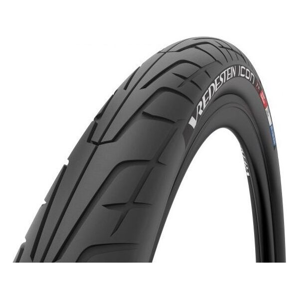 Vredestein Opona e-bike VREDESTEIN Icon, 28x2.20 (55-622), Drut, TPI55, Wkładka antyprzebiciowa, Czarna + Refleks (NEW)