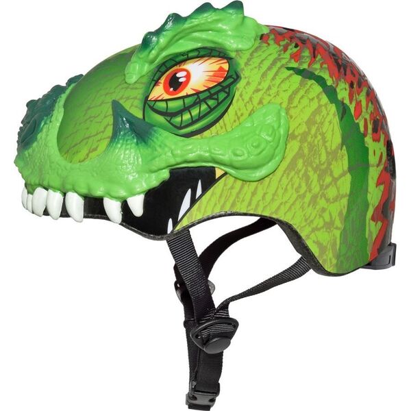 C-PREME Kask dziecięcy juniorski C-PREME T-REX AWESOME green roz. S CHILD FS 5+ (50-54 cm) (NEW)