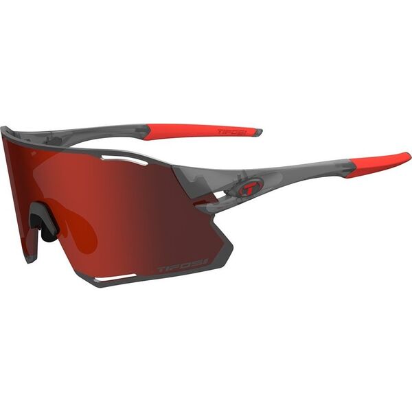 TIFOSI Okulary TIFOSI RAIL RACE CLARION satin vapor (2szkła Clarion Red 14,7% transmisja światła, 95,6% Clear) (LIMITED EDITION) (NEW)
