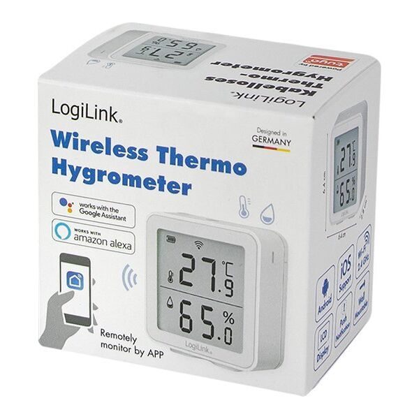 LogiLink Smart Home Logilink Wi-Fi Thermo-Hygrometer