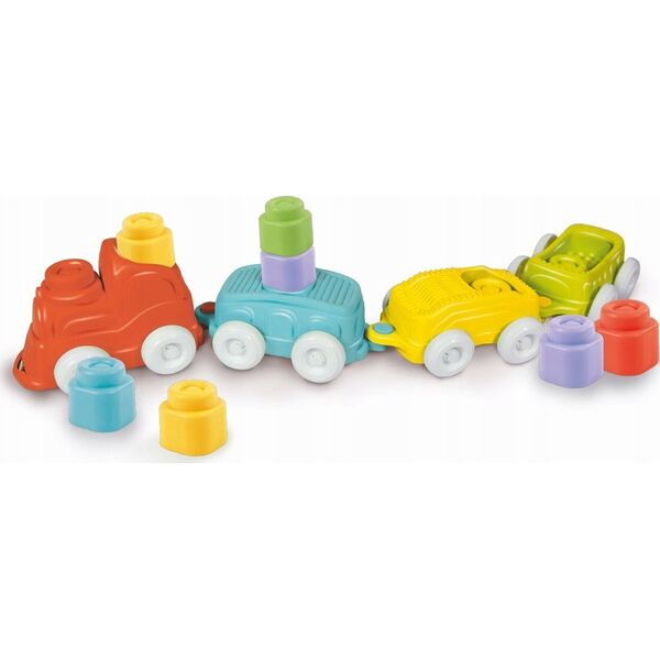Clementoni Klocki Clemmy Pociąg sensoryczny