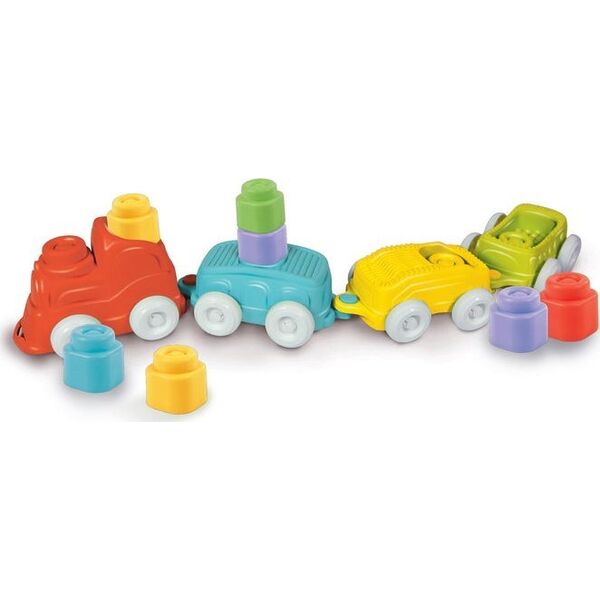 Clementoni Klocki Clemmy Pociąg sensoryczny