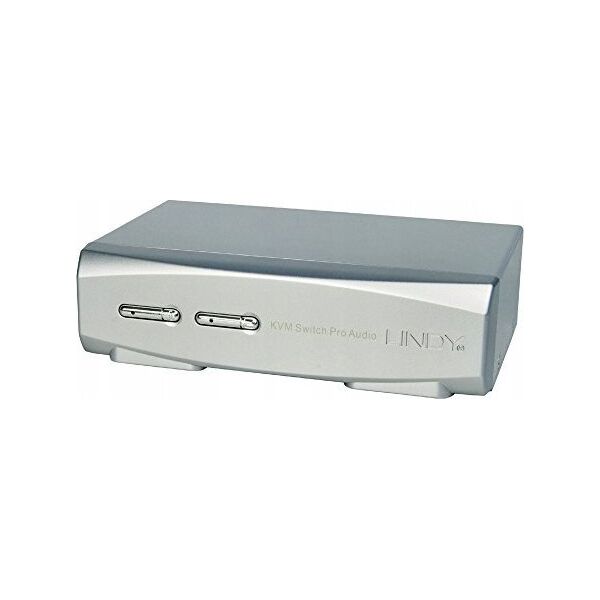 Przełącznik Lindy Adap Lindy Switch DP 2-Port KVM