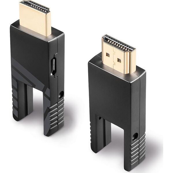 Kabel Lindy Cable Lindy Fibre Optic Hybrid microHDMI 50m Black