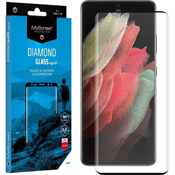 MyScreen Protector MyScreen Protector - Szkło hartowane do Motorola Edge 50 Fusion black DIAMOND GLASS edge3D do Szkło hartowane do Motorola Edge 50 Fusion black DIAMOND GLASS edge3