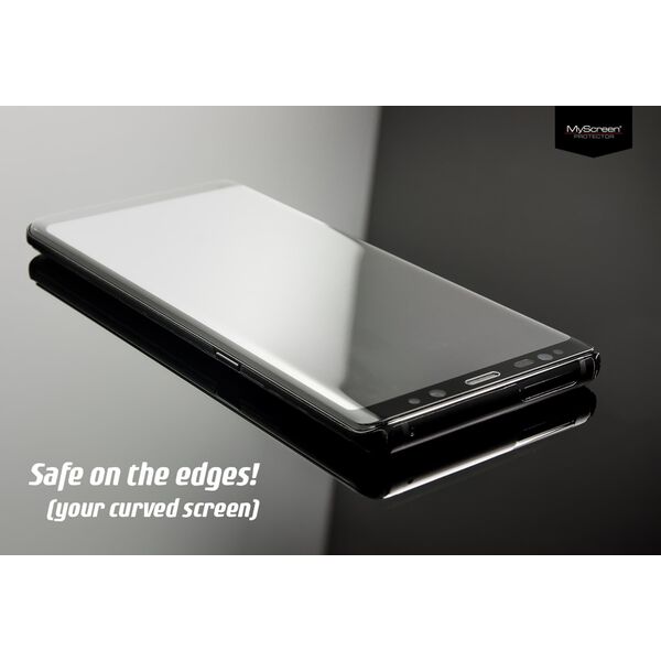 MyScreen Protector MyScreen Protector - Szkło hartowane na cały ekran DIAMOND GLASS edge3D (czarna ramka) do Realme 12 Pro+ 5G