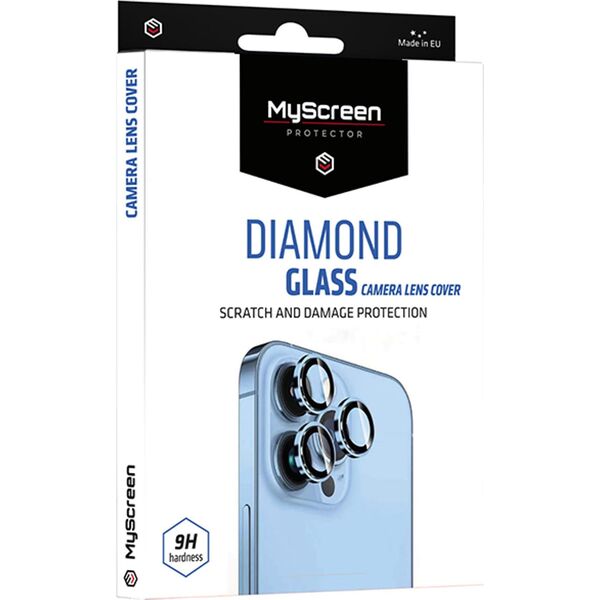 MyScreen Protector MyScreen Protector - Szkło hartowane na tylne kamery iPhone 15 Pro, 15 Pro Max DIAMOND GLASS CAMERA LENS COVER do Szkło hartowane na tylne kamery iPhone 15 Pro, 15 Pro Max DIAMOND GLASS CAMERA LENS COVE