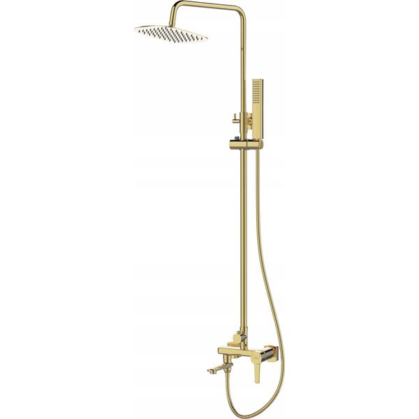 Zestaw prysznicowy Sourcing SHOWER COLUMN GLAMOUR WITH MIXER.  GOLD
