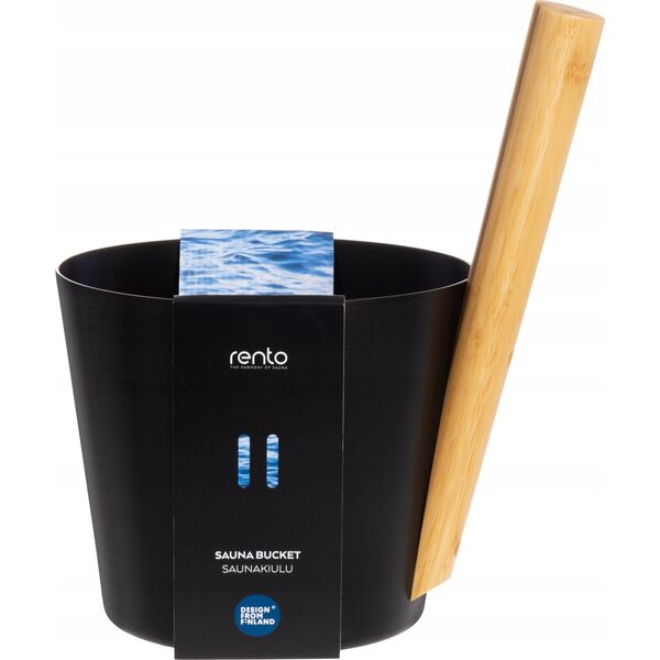 Sourcing RENTO SAUNA BUCKET ALUMIN BLACK