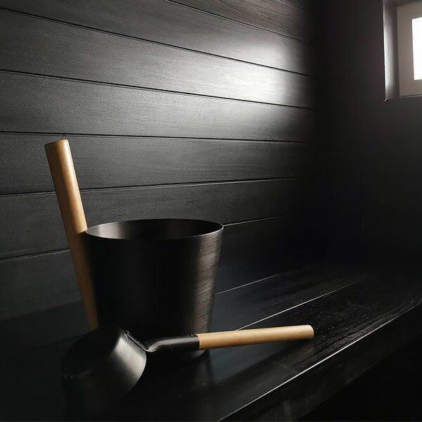 Sourcing RENTO SAUNA BUCKET ALUMIN BLACK