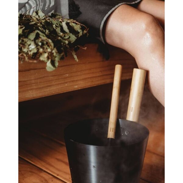 Sourcing RENTO SAUNA BUCKET ALUMIN BLACK