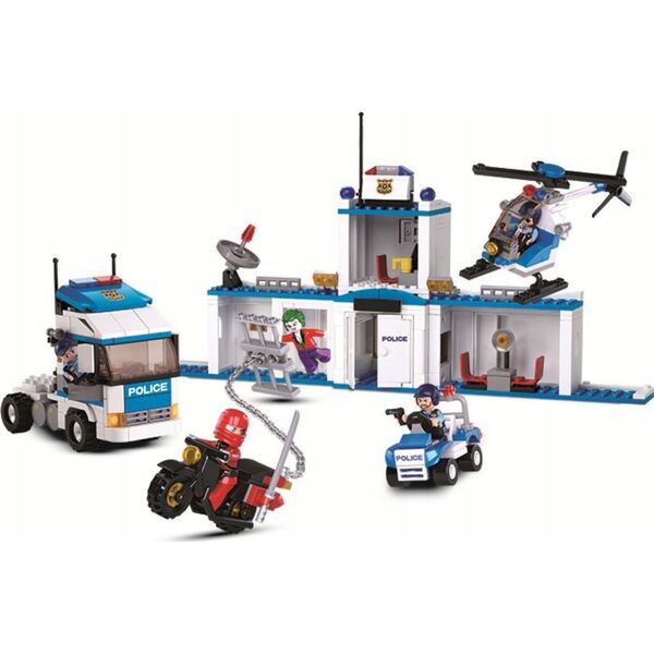 Sluban BLOCKS SLUBAN POLICE TRUCK 572 PCS