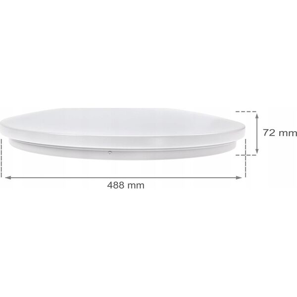 Lampa sufitowa Sourcing NYMPHEA 36W CCT+DIM WI-FI SPECTRUM SMART