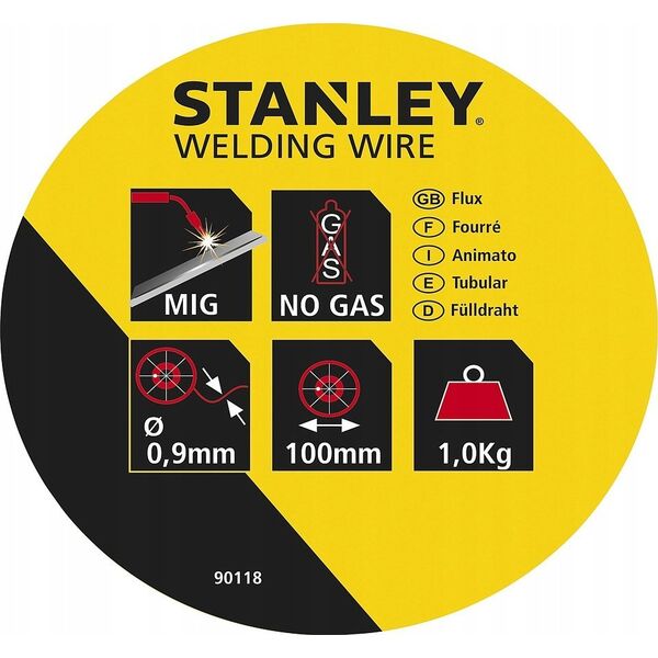 Stanley WELDING WIRE SELFSHIEL 0.9MM 0.9KG 90118