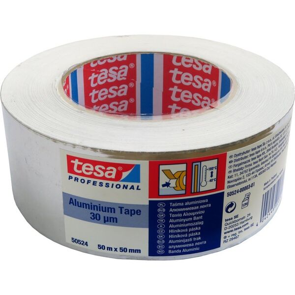 Tesa ALUMINIUM TAPE 30u 50MX50MM