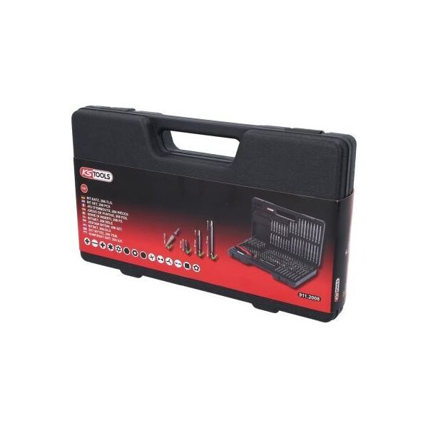 Sourcing 208 Piece Twist Bit Set KS TOOLS