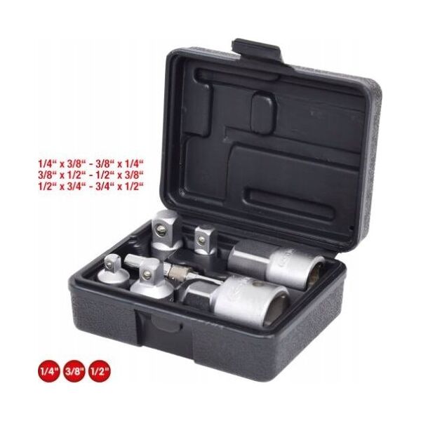 Sourcing 7-piece adapter set KS TOOLS