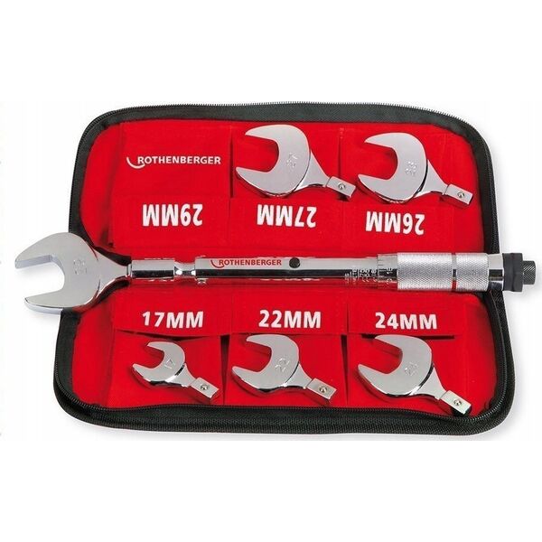 Rothenberger Set of torque wrenches ROTHENBERGER 17-29mm