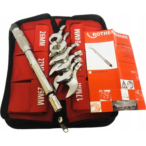 Rothenberger Set of torque wrenches ROTHENBERGER 17-29mm