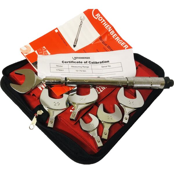 Rothenberger Set of torque wrenches ROTHENBERGER 17-29mm