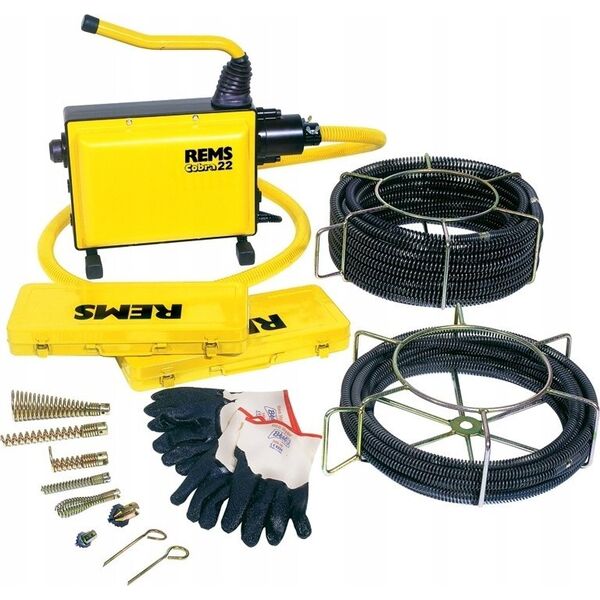 Sourcing Pipe cleaning device REMS Cobra 22 Set 16+22