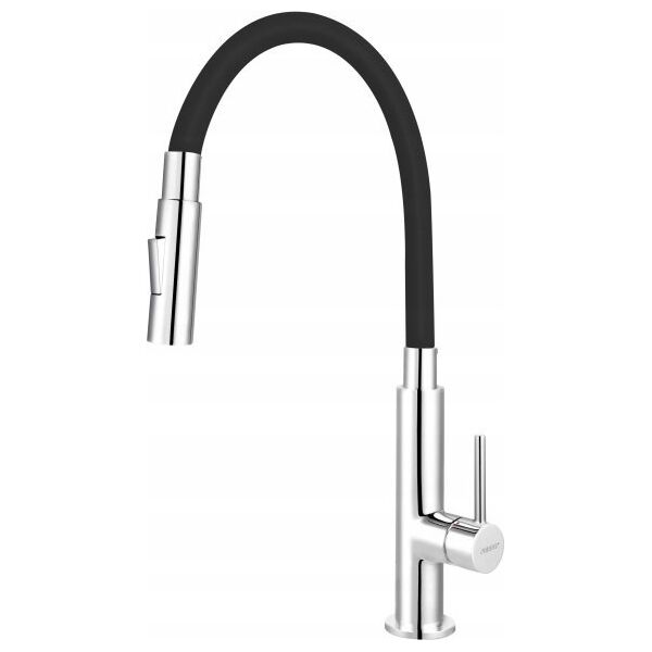 Bateria kuchenna Sourcing KITCHEN TAP ZORBA SLIM 2F BZR43B BLACK