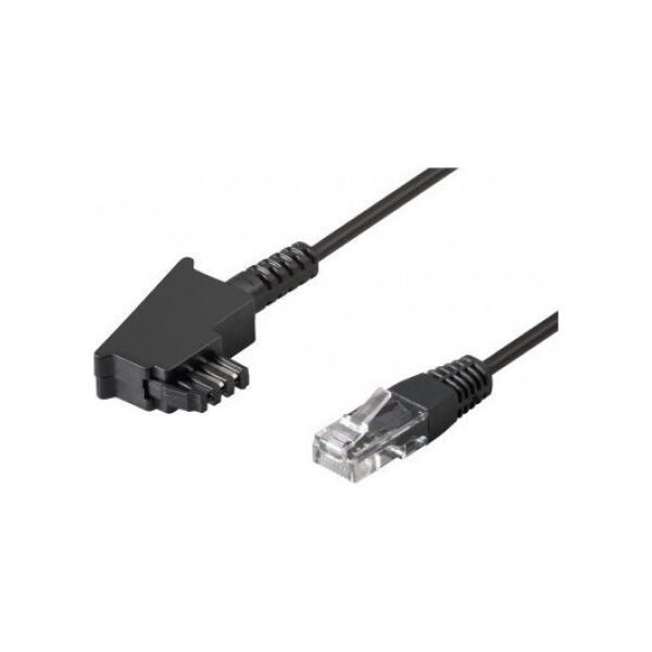Goobay Kabel przyłączeniowy TAE-F do DSL/VDSL - Długość kabla 6 m