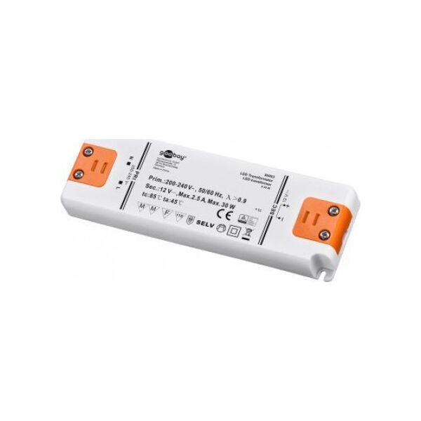Goobay Zasilacz/Transformator do LED 12 V (DC)/30 W