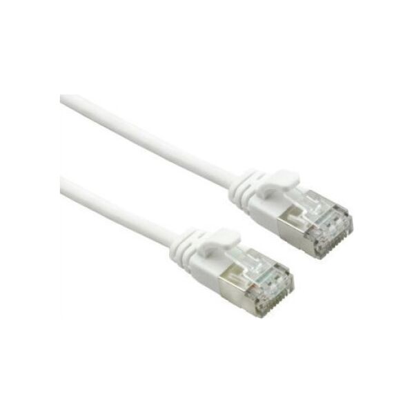 Roline ROLINE U/FTP DataCenter Kabel Cat.7, LSOH, z przyłączami RJ45 (500 MHz / Class EA), extra dun, wit, 2 m